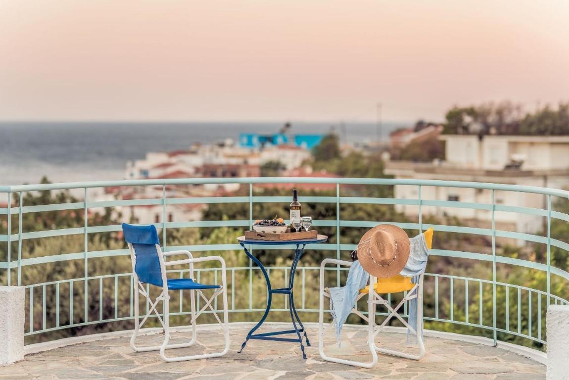Villa Vigla-Βίγλα 1 2 Ormos  Exterior foto